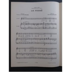 VOLKMANN B. Le Passé Chant Piano