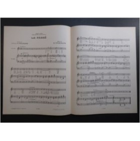 VOLKMANN B. Le Passé Chant Piano