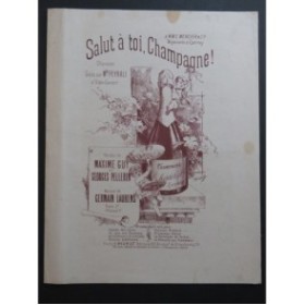  Champagne Chant Piano ca1880