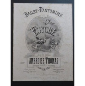 THOMAS Ambroise Psyché Ballet Pantomime Introduction Piano 1878