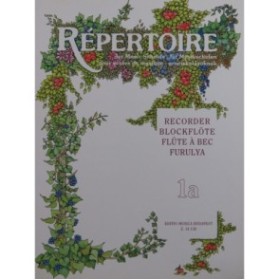 Répertoire for Music Schools 1a Pièces Recorder Flûte à bec 1999