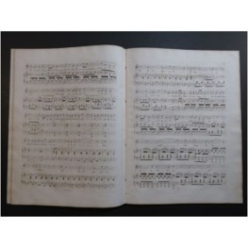 AUBER D. F. E. Le Serment No 4 Chant Piano ca1840