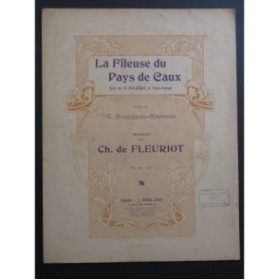 DE FLEURIOT Ch. La Fileuse du Pays de Caux Chant Piano