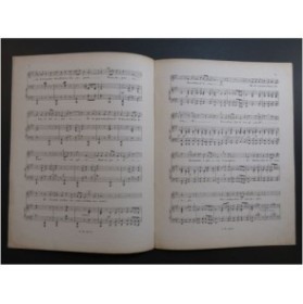 PALADILHE E. Fête Romaine Chant Piano ca1870