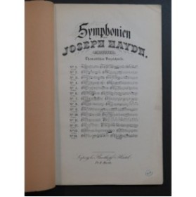 HAYDN Joseph Symphonie No 96 D Major Orchestre ca1840