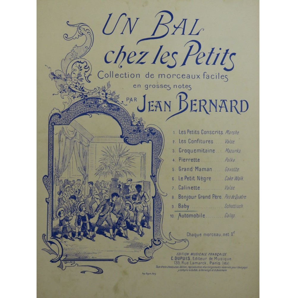 BERNARD Jean Baby Piano