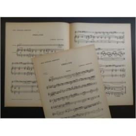GROVLEZ Gabriel Prélude Violon Piano ca1930