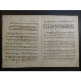 PUGET Loïsa L'Aigle Chant Piano 1839