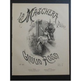 ROSSI Giulio La Maschera Piano ca1890
