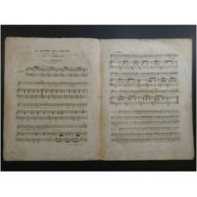 LOIZELLIER F. Le retour des cloches Chant Piano ca1850