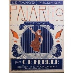FERRER C. P. Pajarito Piano 1920