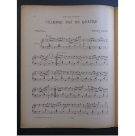 JOUVE Edouard Célèbre pas de quatre Piano