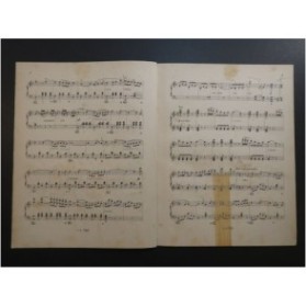 GENET C. La Chanson d'Arlequin Aubade Piano ca1880