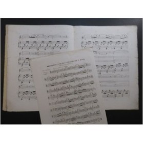 GOUNOD Charles Méditation Prélude de Bach Piano Orgue ca1855