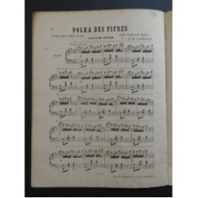 HUOT Gustave Polka des Fifres Piano ca1851