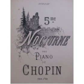 CHOPIN Frédéric Nocturne No 5 Piano