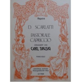SCARLATTI Domenico Pastorale Capriccio Piano