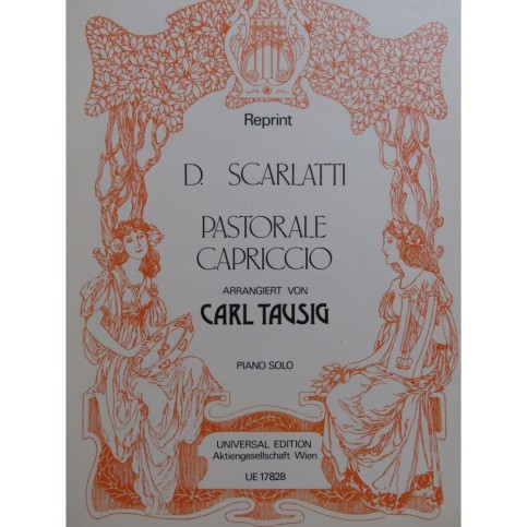 SCARLATTI Domenico Pastorale Capriccio Piano