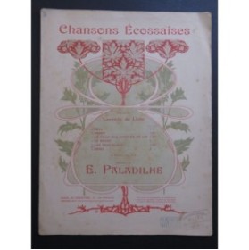 PALADILHE E. Les Yeux Bleus Chant Piano 1903
