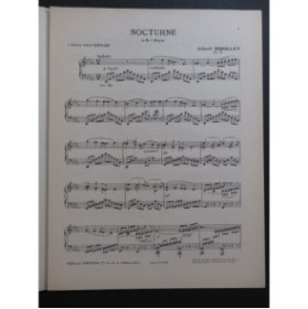 RIBOLLET Albert Nocturne en ré b majeur Piano
