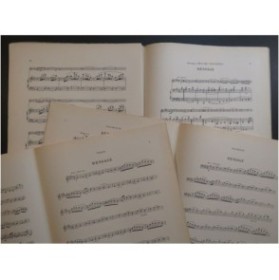 SCHUMANN Robert Feuillets d'Album op 128 Piano Violon ou Violoncelle ca1899