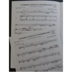 DAMASE Jean-Michel Introduction et Contredanse Piano Clarinette 2004