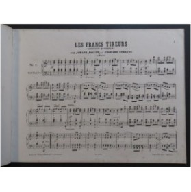 STRAUSS Johann Joseph Edouard Les Francs Tireurs ca1875
