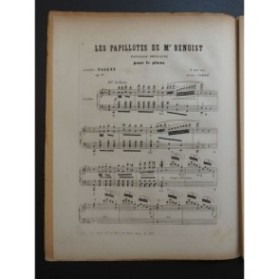 TALEXY Adrien Fantaisie Papillotes de M. Benoist Henri Reber Piano 1855