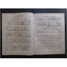 ABADIE Louis Les Feuilles Mortes Chant Piano ca1840