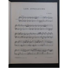 STAUD Victor Les Jongleurs Piano 1929