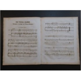 BRUGUIÈRE Edouard Une Vieille Chanson Chant Piano 1835