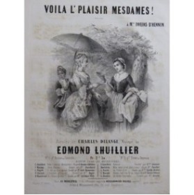 LHUILLIER Edmond Voila L'Plaisir Mesdames ! Chant Piano 1949