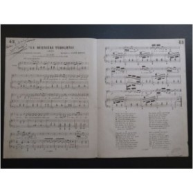 DARCIER Joseph La Dernière Tyrolienne Chant Piano ca1840