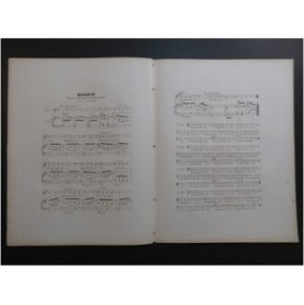 BÉRAT Frédéric Bérénice Chant Piano ca1840