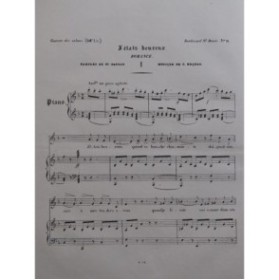 HEQUET G. J'étais heureux Chant Piano ca1840