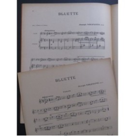 VOLPATTI Joseph Bluette Violon Piano
