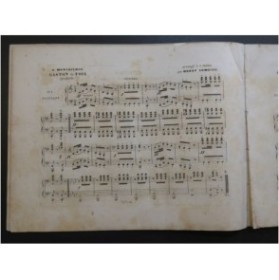 MARCAILHOU Gatien Gaston de Foix Quadrille Piano ca1848