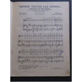 Les Plus Grands Succès du Film et de la Chanson 15 Pièces Chant Piano ca1940