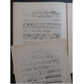 GHYS Joseph Thème Original et Variations Violon Piano ca1855