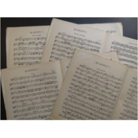 HAYDN Joseph Quatuor A dur op 2 No 1 Violon Alto Violoncelle XIXe