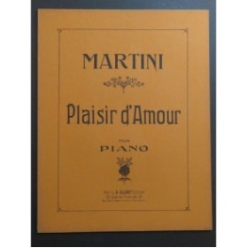 MARTINI J. P. Plaisir d'Amour Romance Piano