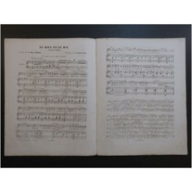 CLAPISSON Louis Le Bien et le Mal Chant Piano ca1840