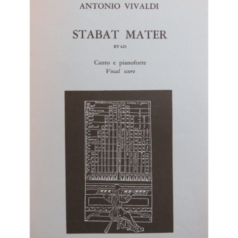 VIVALDI Antonio Stabat Mater Chant Piano 1998
