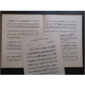 VERMEIRE Oscar Romance sans Paroles No 3 Piano Violoncelle ca1915