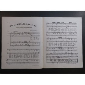 Mei Dirnderl is Harb auf Mi Allemannisches Volkslied Chant Piano Guitare ca1855