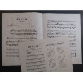 JAVELOT Jules Mon Oscar Chant Piano ca1867