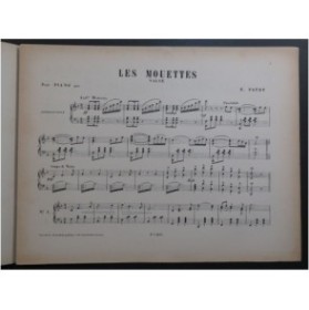 PATRY E. Les Mouettes Piano ca1890