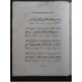 BÉRAT Frédéric Le Bonheur vient des Cieux Nanteuil Chant Piano 1849