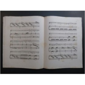 SAINT-SAËNS Camille Le Chant de ceux qui s'en vont sur mer Chant Piano ca1877
