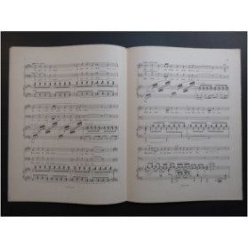 CHAMINADE Cécile Nocturne Pyrénéen Chant Piano ca1893